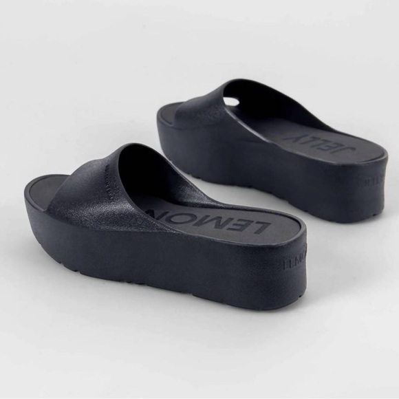 Lemon Jelly Black Women’s Sandals Size 37 - Picture 3 of 11